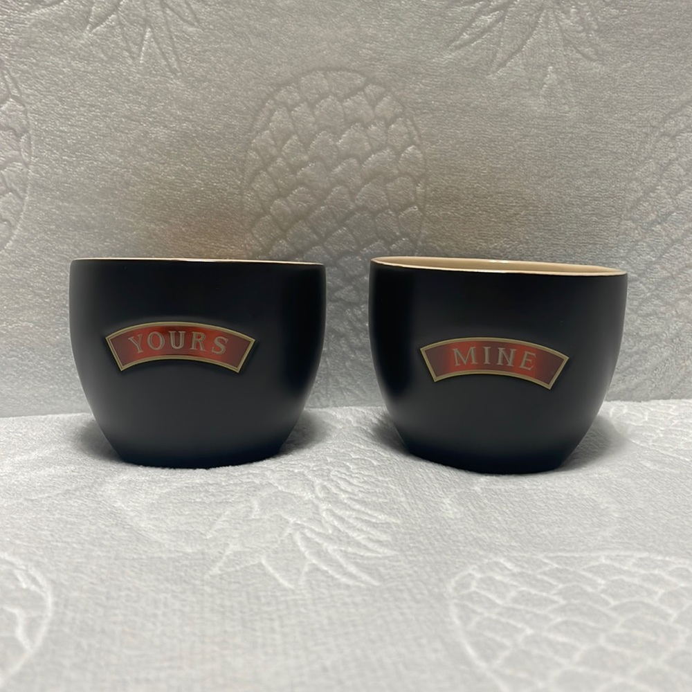 Bailey’s Mine and Yours Cups